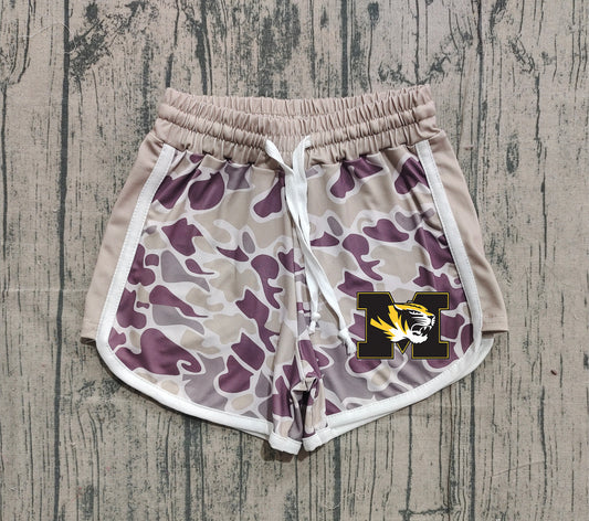 Custom moq 5 mix size milk silk baby kids clothes team camouflage summer shorts-25.11.20