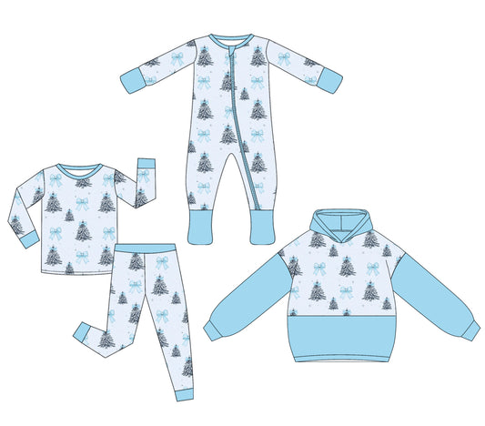 25.5.10 custom each style moq 5eta 4-6week Sibling Sisters Christmas bow baby boy long sleeve pants sets and rompers and tops match family design