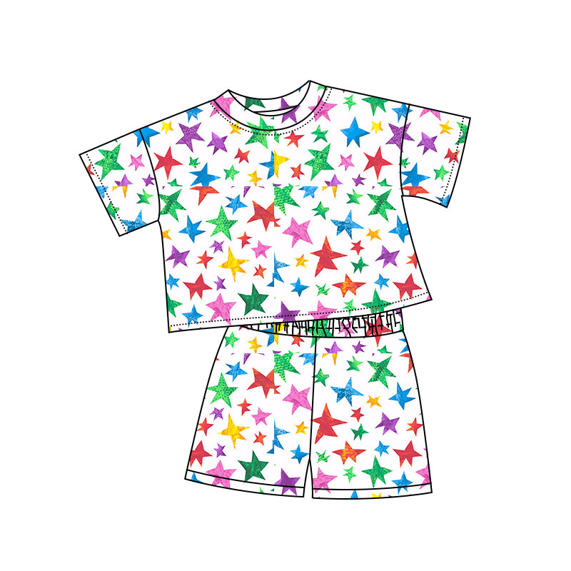 4.15 custom each style moq 5eta 4-6week Sibling Sister baby girls short sleeve set 1 and set 4 match design
