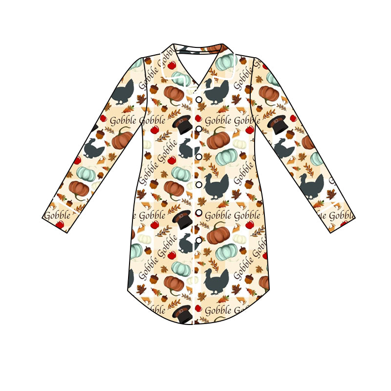 8.1 custom each style moq 5 eta 4-6week adult clothes pumpkin long sleeve top adult woman top