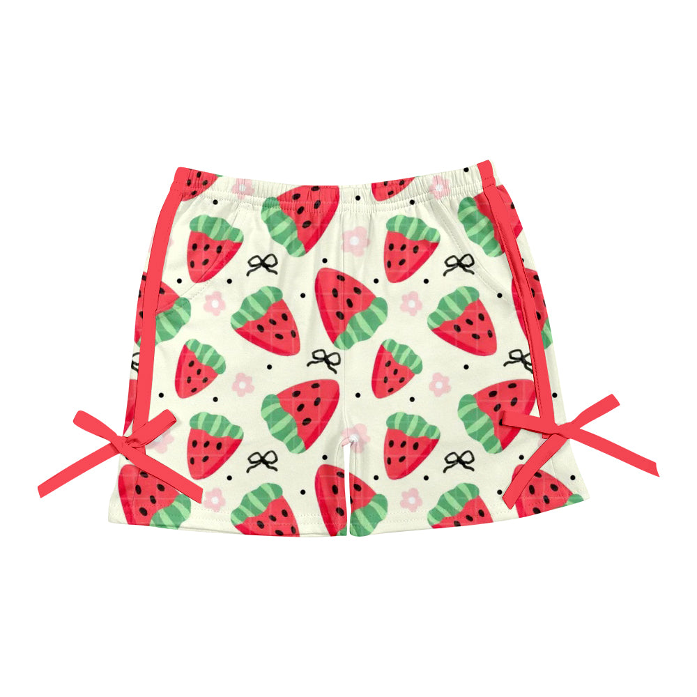 3.29 custom each style moq 5eta 4-6week Sibling Sister baby girl clothes summer shorts 1 and shorts 6 match family design