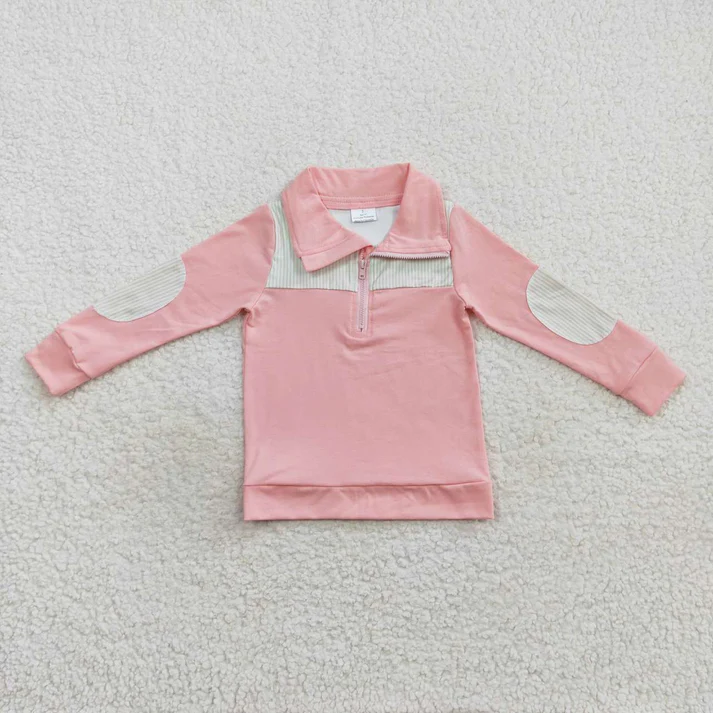 RTS NO MOQ Sibling Baby boy girl clothes pullover long sleeve tops