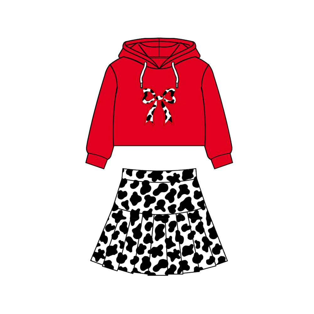 25.11.19 custom each style moq 5 eta 6-8week Sibling Sisters floral bow baby girl clothes long sleeve skirts sets 5 match family design