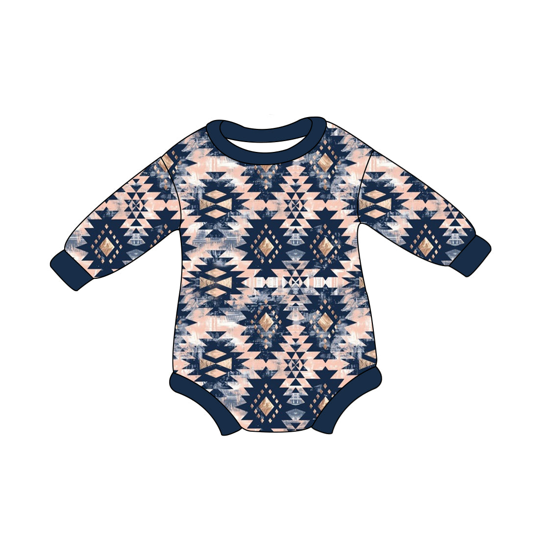 8.26 custom each style moq 5 eta 4-6week Sibling Sister baby girls clothes blue long sleeve top and long sleeve romper match family design
