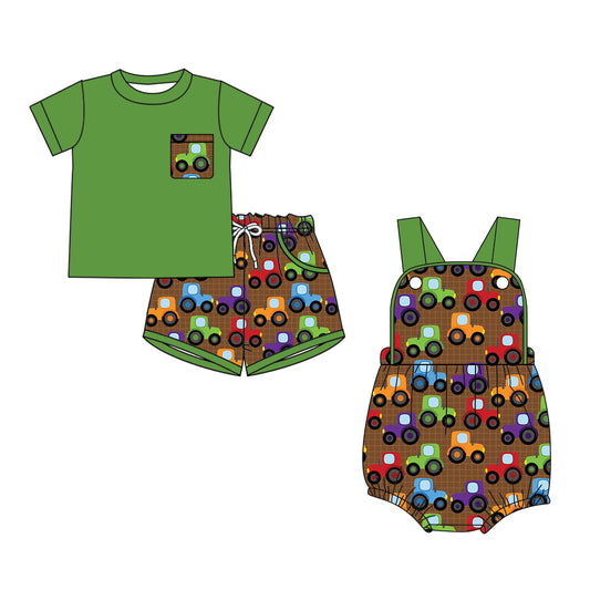 26.1.12 custom each style moq 5 eta 6-8week Sibling Sister baby boy short sleeve shorts sets and romper match design