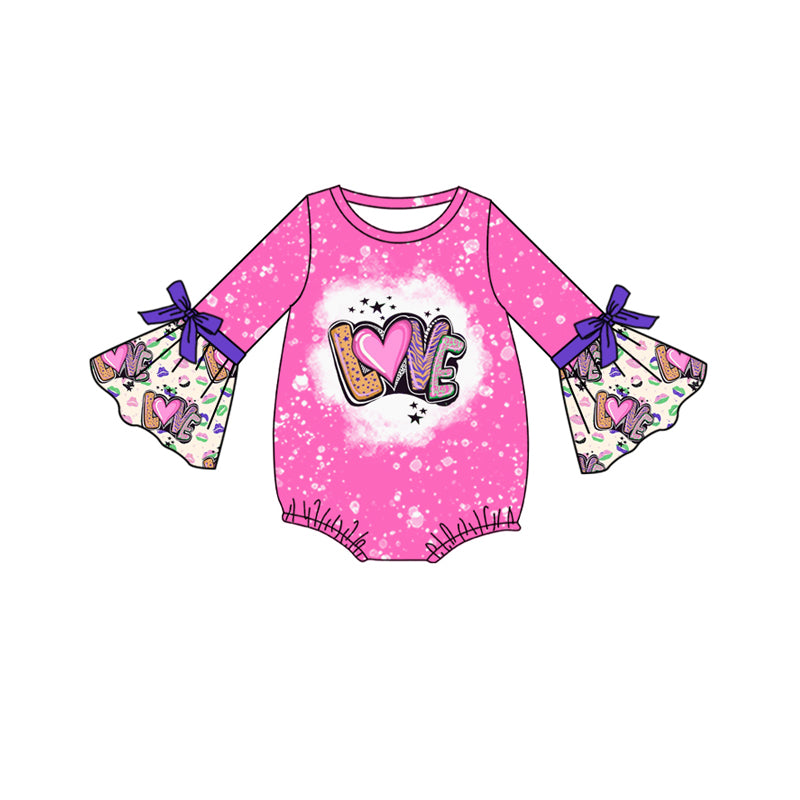 9.11 custom each style moq 5eta 4-6week Sibling Sister love pink baby girl sets and dress and rompers match family design