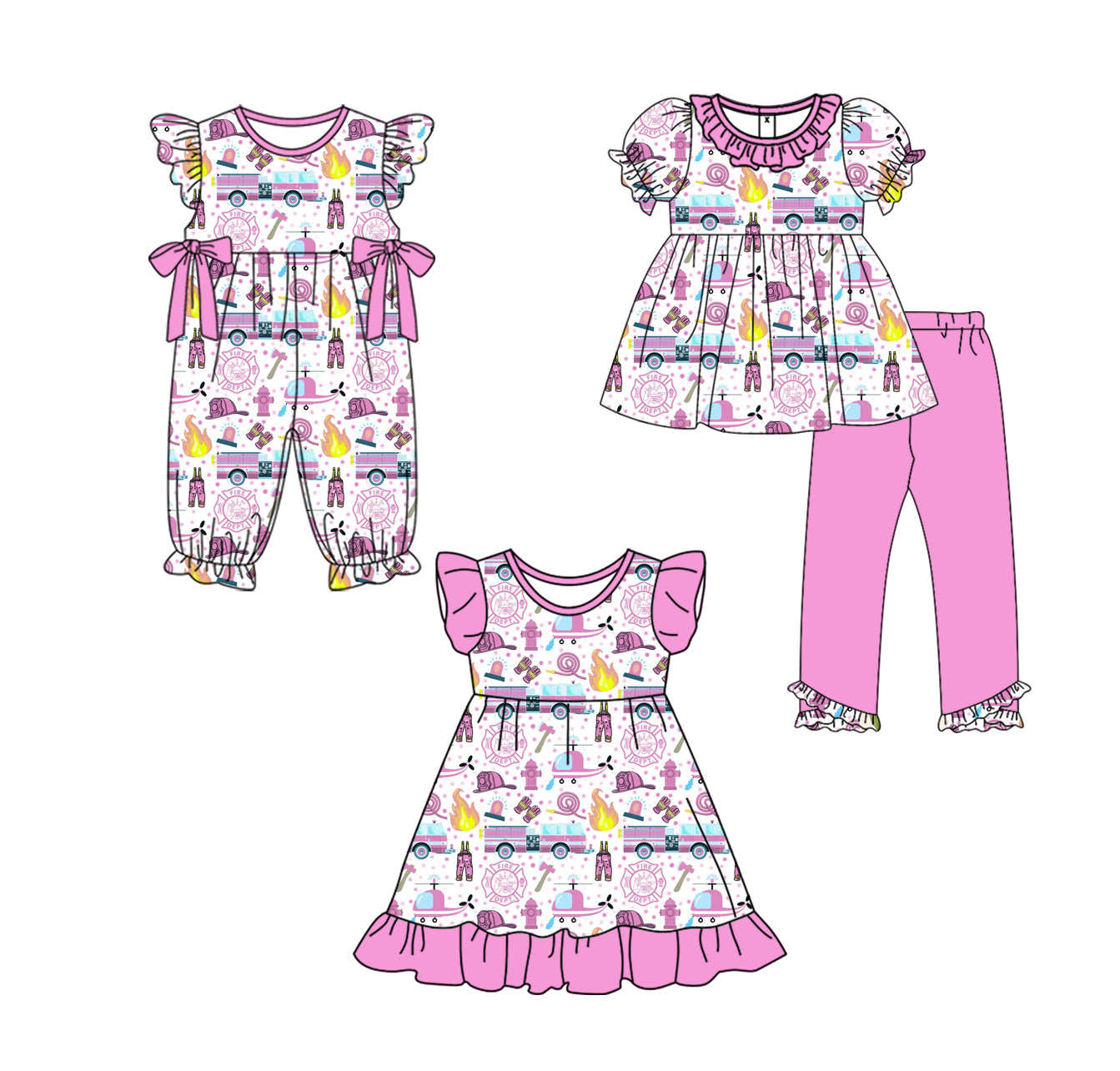 25.11.17 custom each style moq 5 eta 6-8week Sibling Sisters baby girl short sleeve pants sets and dress and rompers match family design