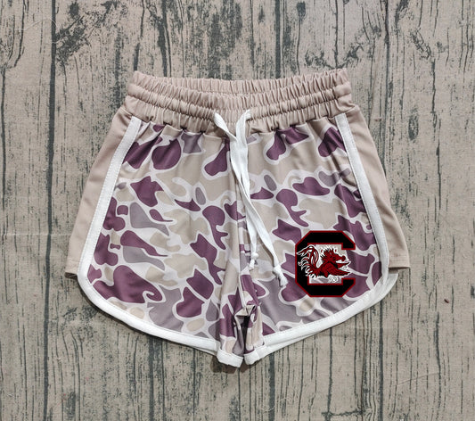 Custom moq 5 mix size milk silk baby kids clothes team camouflage summer shorts-25.11.20