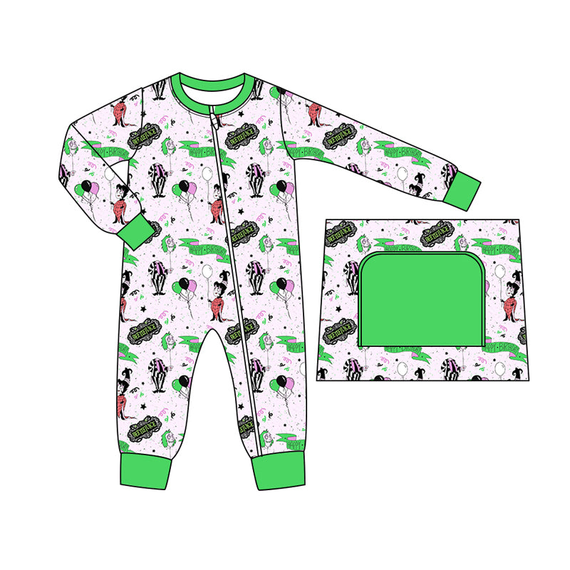 8.3 custom each style moq 5eta 4-6week Sibling Sister green baby boys sets and rompers match family design