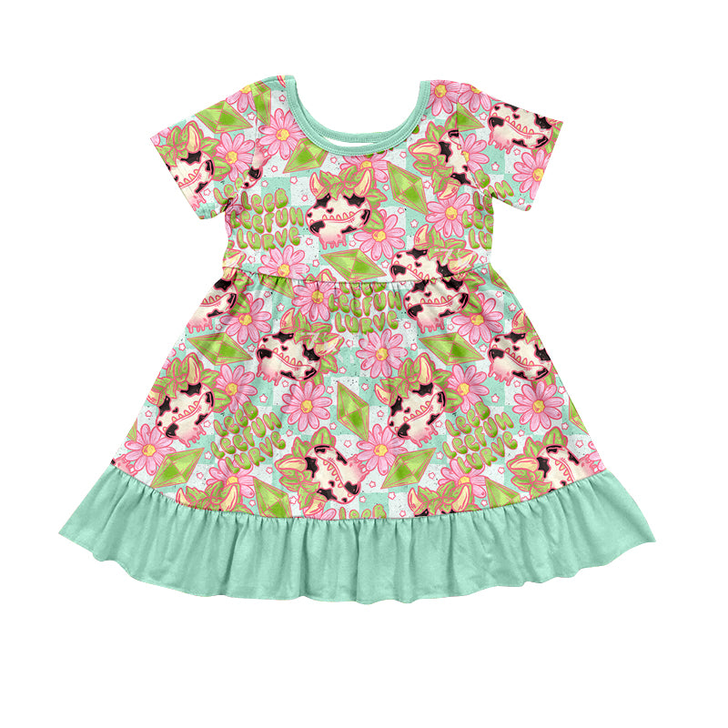 10.22 custom each style moq 5eta 4-6week Sibling Sister flower baby girls sets and dress match family design