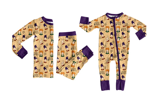 25.7.15 custom each style moq 5eta 4-6week Sibling Sister halloween baby boy long sleeve pants sets and rompers match family design