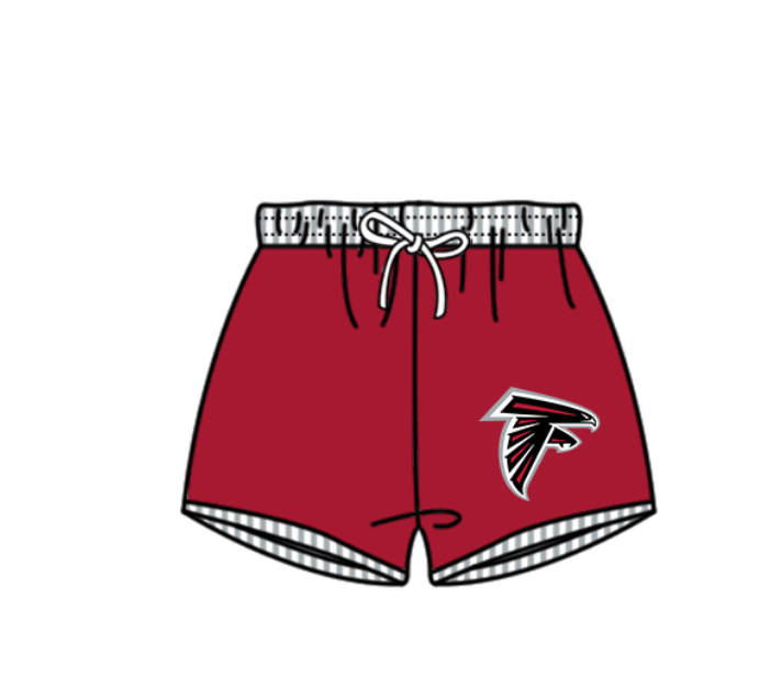 Custom moq 5 mix size milk silk summer teams Red  baby girl boys clothes Two-Piece Swimsuit Set One Piece Swimsuits boy swim trunks