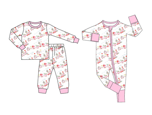 25.5.19 custom each style moq 5eta 4-6week Sibling Sisters Christmas baby girl long sleeve pants sets and rompers match family design