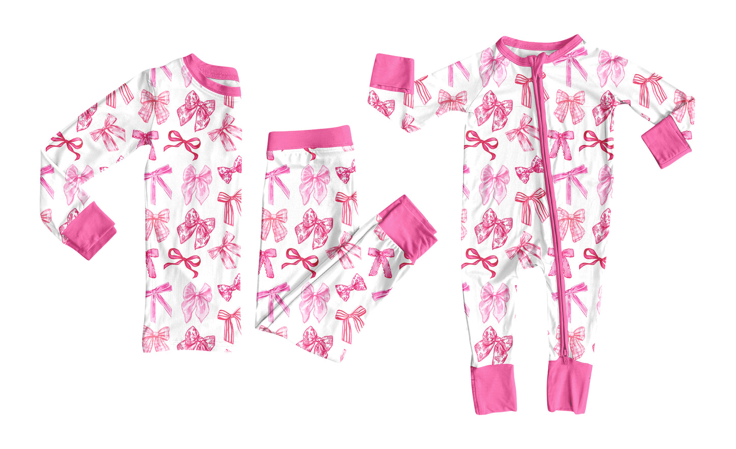 25.7.18 custom each style moq 5eta 4-6week Sibling Sister bow pink baby girl long sleeve pants sets and rompers match family design