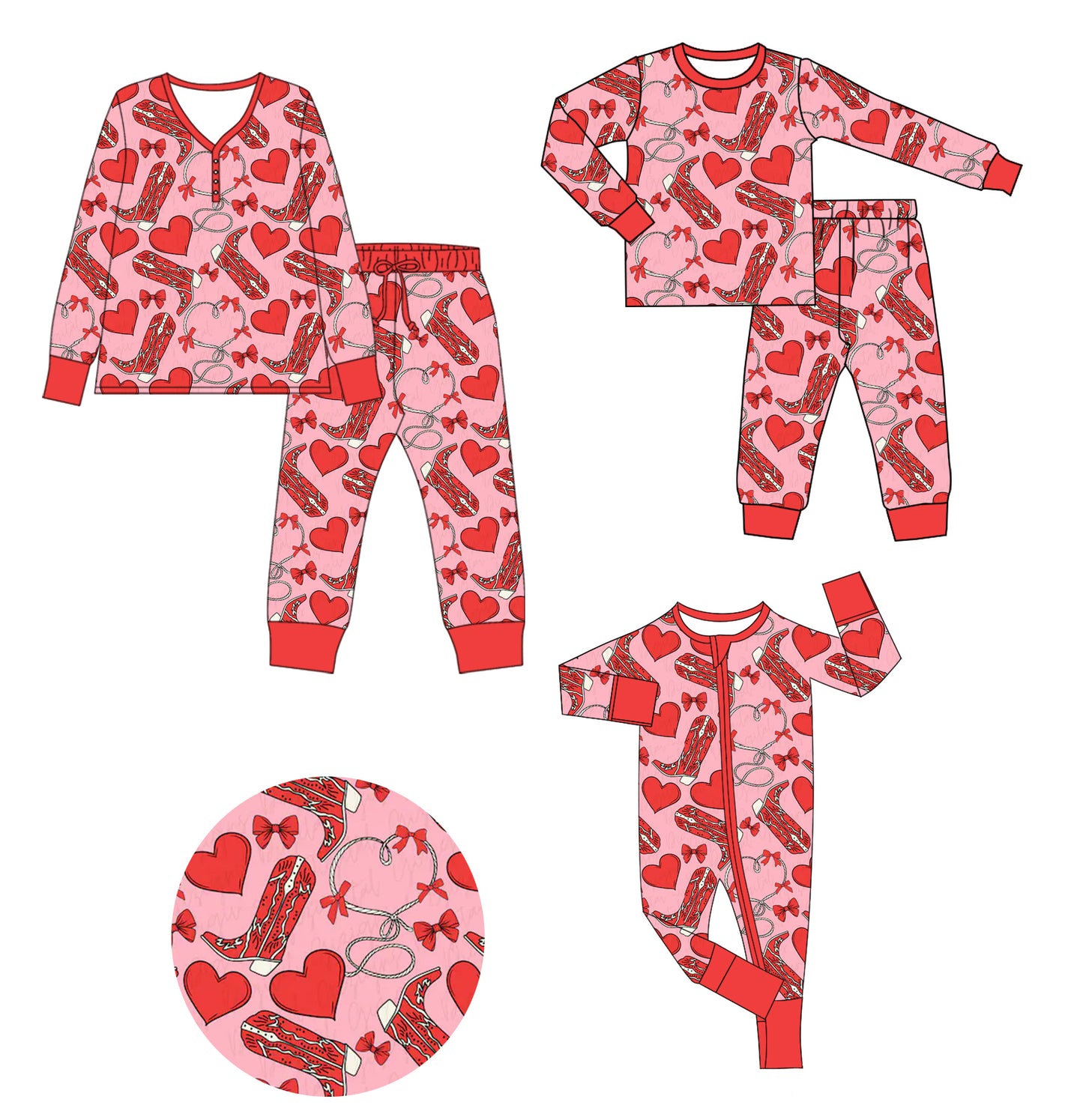 25.9.16 custom each style moq 5eta 6-8week Sibling Sister love boot bow baby long sleeve pants sets and romper and adult set match design