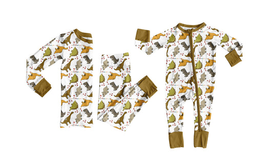 25.9.8 custom each style moq 5eta 4-6week Sibling Sisters dinosaur baby boy clothes long sleeve pants sets and romper match family design