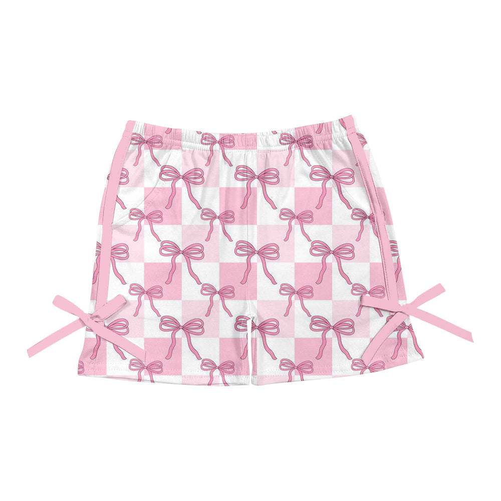 3.29 custom each style moq 5eta 4-6week Sibling Sister baby girl clothes summer shorts 1 and shorts 6 match family design