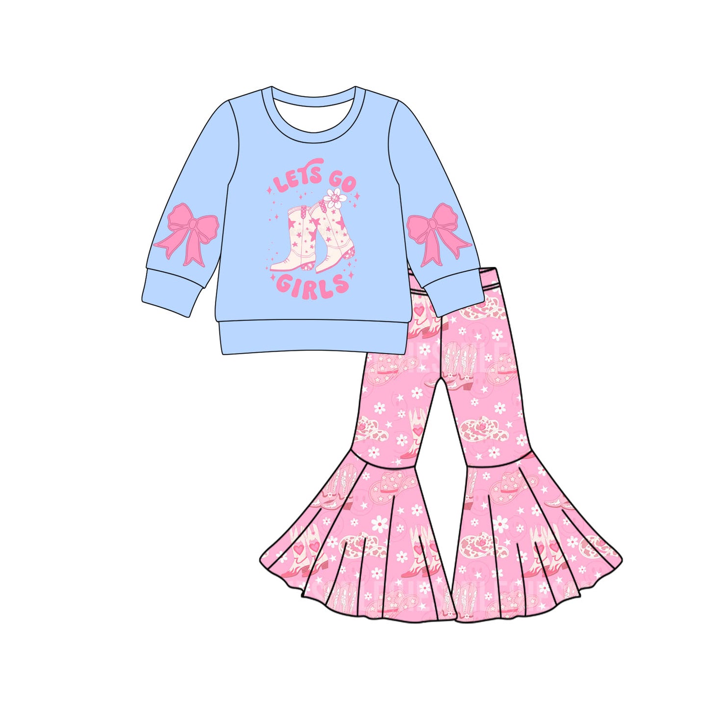 25.8.19 custom each style moq 5 eta 4-6week Sibling Sisters Christmas baby girl long sleeve pants sets 4