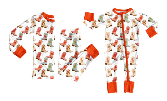 25.10.29 custom each style moq 5 eta 6-8week Sibling Sisters boots baby boy clothes long sleeve pants sets and romper match family design