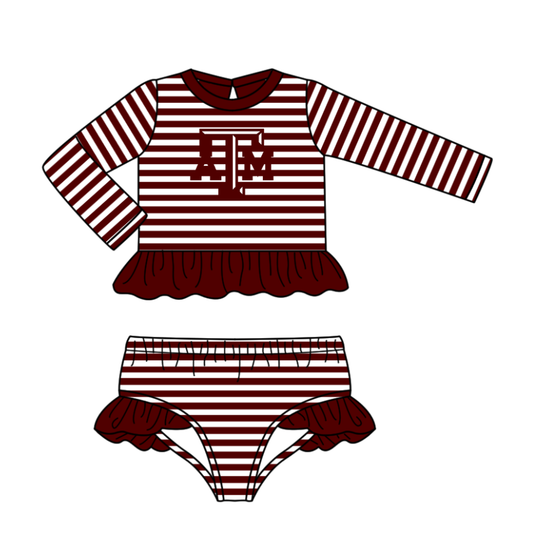 Custom moq 5 mix size milk silk summer teams baby girl boys clothes dark red short sleeve shorts sets and swimsuit and rompers series