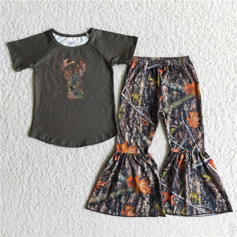 Baby Girls boys bark deciduous print gray Family siblings set
