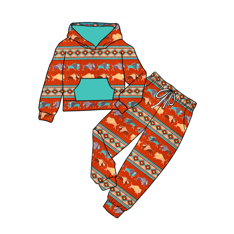 9.4 custom each style moq 5eta 4-6week baby girls clothes hooded long sleeve pants sets