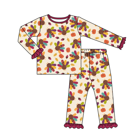 6.10 custom each style moq 5eta 4-6 week Sibling Sister turkey girls pajamas outfits and romper match family design