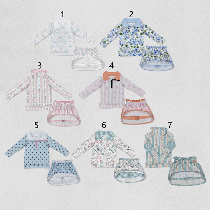RTS NO MOQ baby girl clothes long sleeve dress