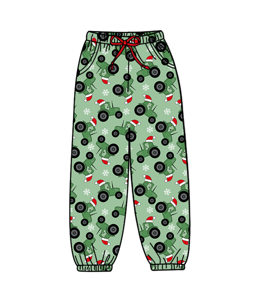 Custom moq 5 each style eta 6-7weeks baby boy clothes tractor long sleeve pants-25.7.23