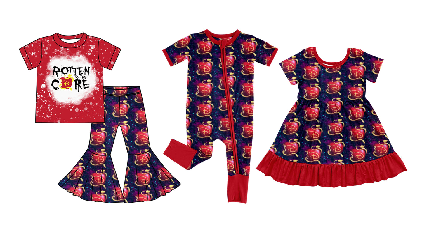 11.20 custom each style moq 5eta 4-6week Sibling Sister baby girl sets and dress and rompers match family design