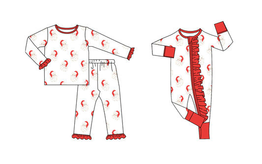 25.7.30 custom each style moq 5eta 4-6week Sibling Sister Christmas baby girl long sleeve pants sets and rompers match family design