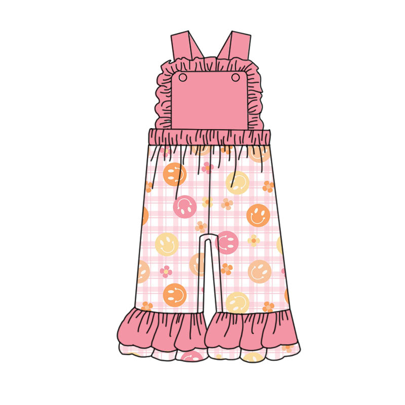 5.5 custom each style moq 5eta 4-6week Sibling Sister baby girl short sleeve jumpsuit 1 and jumpsuit 4 match design
