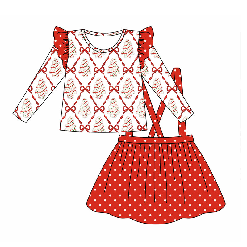 8.29 custom each style moq 5eta 4-6week baby girls clothes Christmas red long sleeve dress