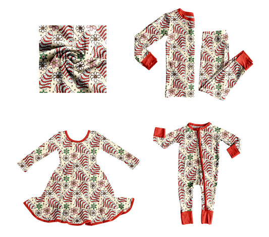 25.8.8 custom each style moq 5eta 4-6week Sibling Sisters Christmas baby girl long sleeve pants sets and dress and rompers match family design