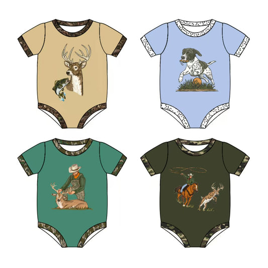 12.5 custom each style moq 5eta 4-6week Sibling Sister baby boy short sleeve romper 1 and romper 2 match design