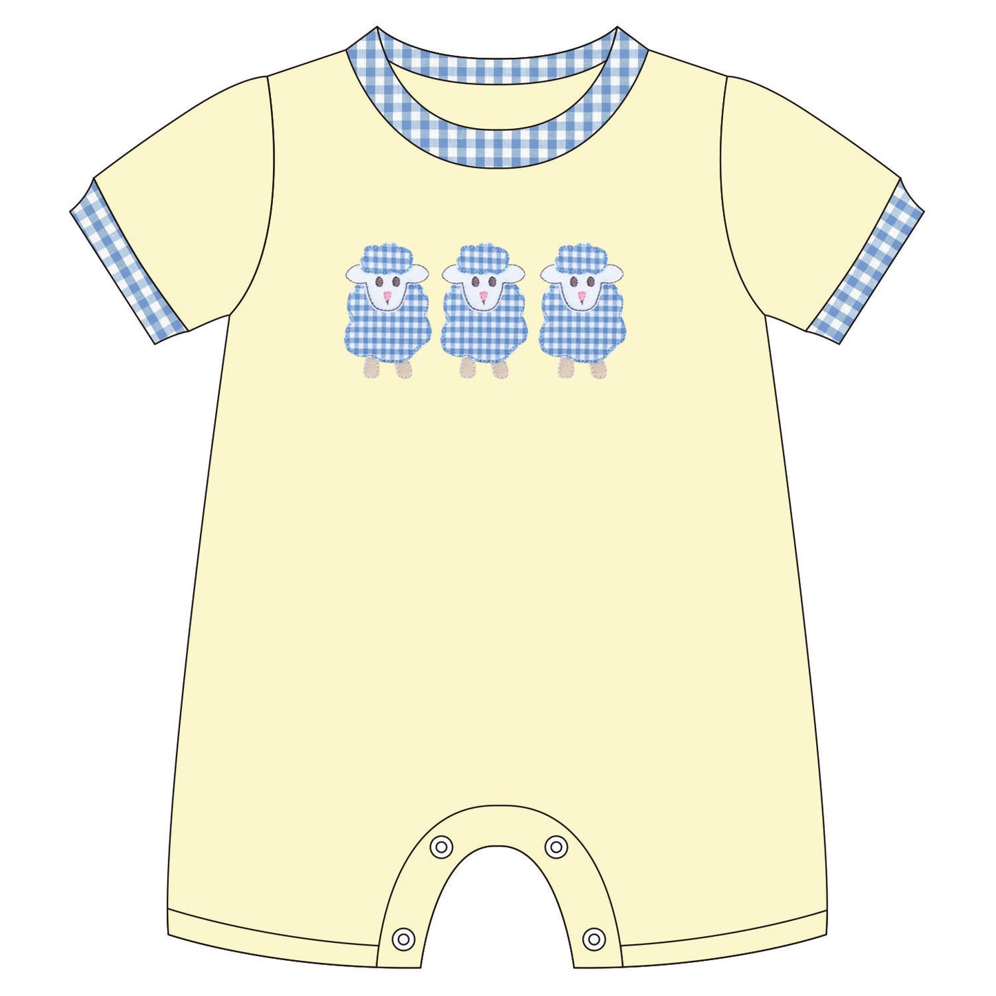 5.18custom each style moq 5eta 4-5week Sibling Sister sheep print blue and pink girls and boys outfits and baby romper match family design