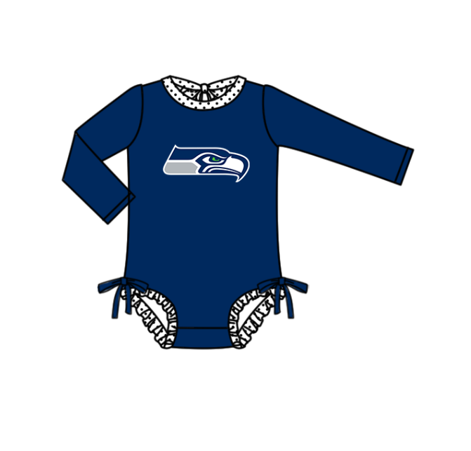 Custom moq 5 mix size milk silk summer teams baby girl boys clothes Navy Blue Two-Piece Swimsuit Set One Piece Swimsuits boy swim trunks