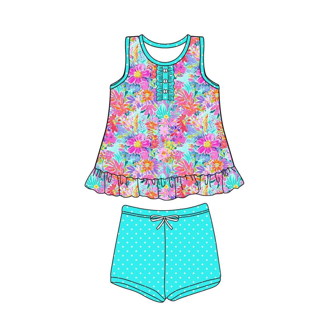 1.9 custom each style moq 5eta 4-6week Sibling Sister baby boy short sleeve shorts sets 1 and sets 2 and set 3 match design