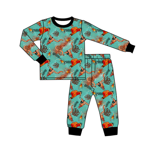 10.22 custom each style moq 5eta 4-6week Sibling cow head baby girls sets and rompers match family design