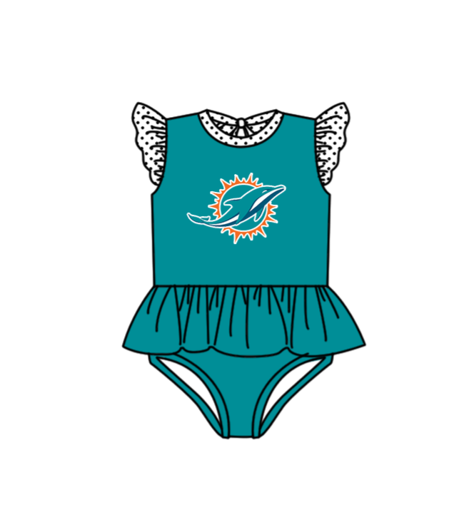 Custom moq 5 mix size milk silk summer teams blue-green baby girl boys clothes Two-Piece Swimsuit Set One Piece Swimsuits boy swim trunks