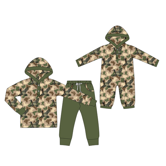 25.8.23 custom each style moq 5eta 4-6week Sibling Sisters duck baby boy long sleeve pants sets and romper match family design