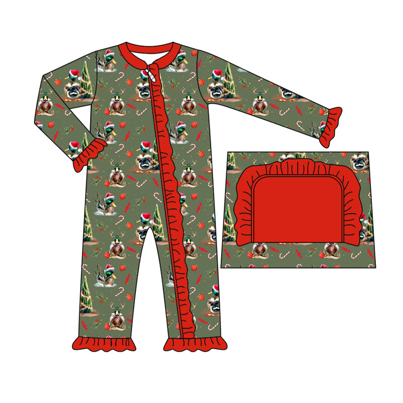 8.28 custom each style moq 5eta 4-6week Sibling Sister Christmas baby girls sets and rompers match family design