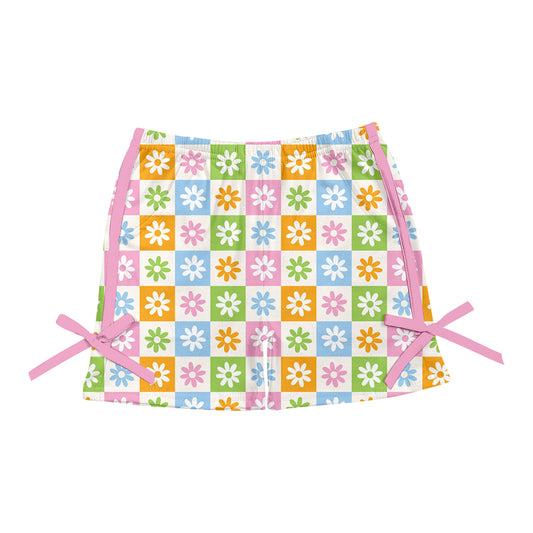 3.29 custom each style moq 5eta 4-6week Sibling Sister baby girl clothes summer shorts 1 and shorts 3 match family design