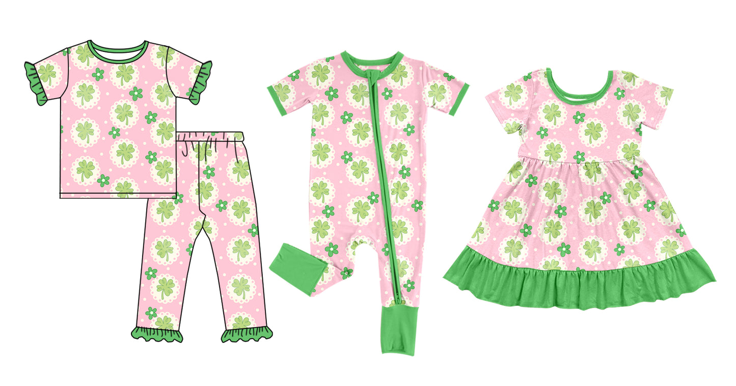 25.12.8 custom each style moq 5 eta 6-8week Sibling Sisters bow baby girl short sleeve pants sets and dress and rompers match family design