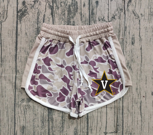 Custom moq 5 mix size milk silk baby kids clothes team camouflage summer shorts-25.11.20