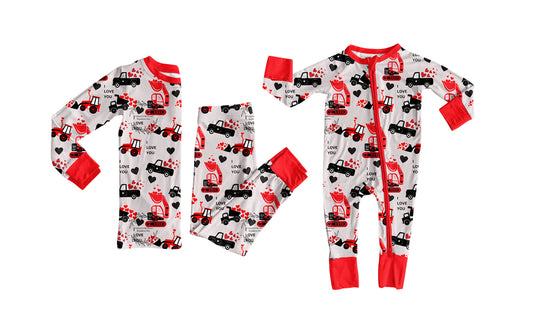 25.9.8 custom each style moq 5eta 4-6week Sibling Sisters love baby boy clothes long sleeve pants sets and romper match family design