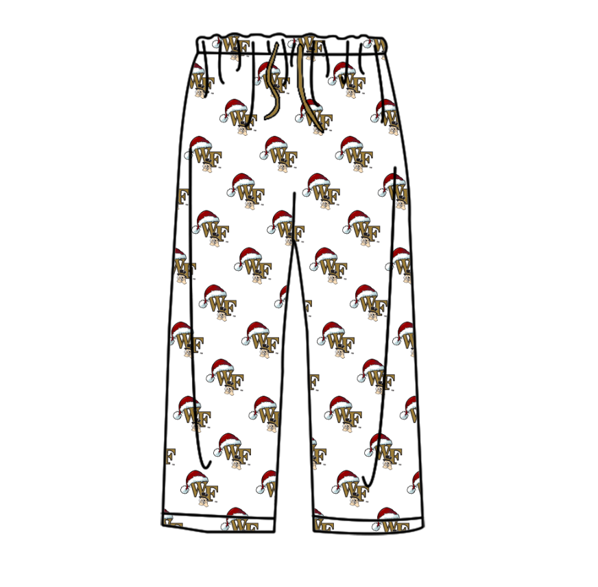custom moq 3 eta 6-8weeks White gold adult trousers team