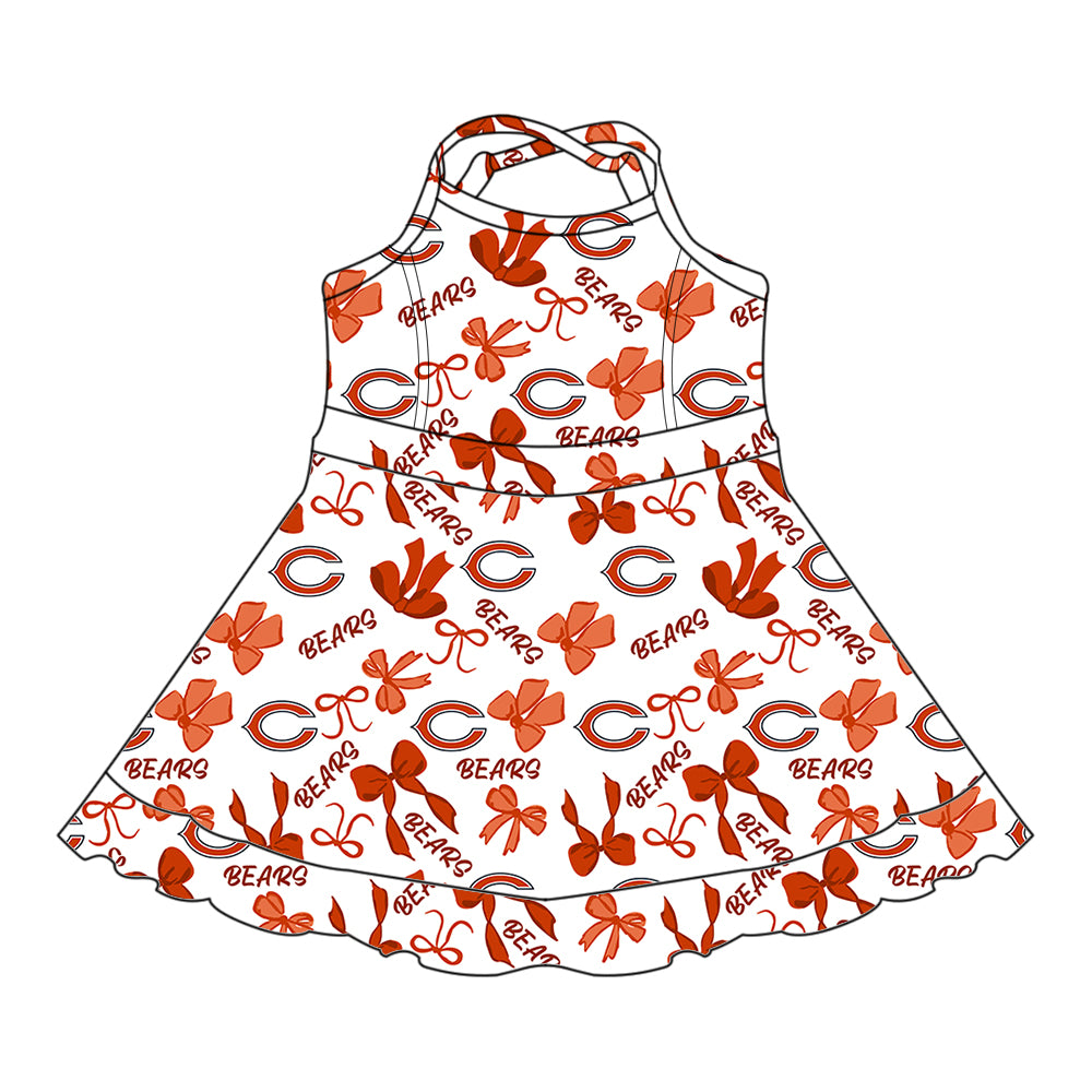 Custom moq 5 mix sizes summer teams baby girls clothes team short sleeve skirts shorts sets 1 and skirts sets 2 and dress 1 and dress 2 and dress 3 and dress 4-25.6.5