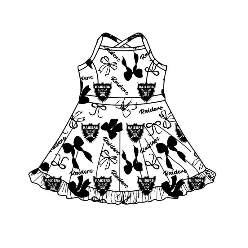 Custom moq 5 mix size milk silk summer teams baby girls clothes bow black hooded long sleeve pants sets and dress and top and hooded top and pant-25.8.12