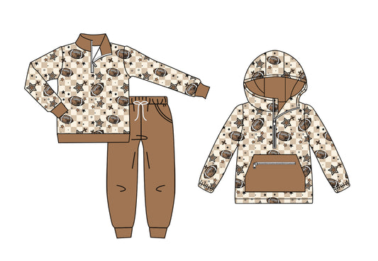 25.8.7 custom each style moq 5eta 4-6week Sibling Sisters rugby baby boy long sleeve pants sets and top match family design
